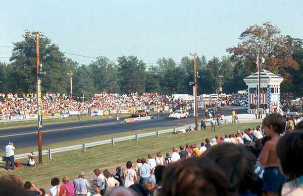 US-131 Dragway - GRUMP AT THE LINE US 131 AUG 1975 FROM RON GROSS